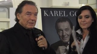 Karel Gott křest alba Dotek lásky - 2012 - SUPRAPHON