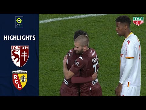 FC METZ - RC LENS (2 - 0) - Highlights - (FCM - RCL) / 2020-2021