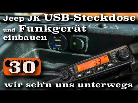 USB-Steckdose und Funkgerät im Microcamper | AusbauVlog 30 | wirsehnunsunterwegs.de