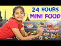 Eating only MINI FOOD for 24 Hours | MyMissAnand
