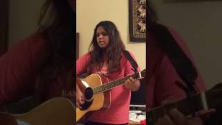 Sabrina singing Hello by Adele