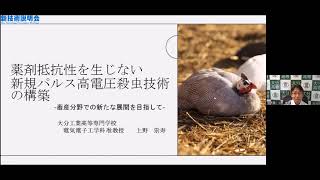 「薬剤抵抗性を生じない新規パルス高電圧殺虫技術の構築」国立高等専門学校機構 大分工業高等専門学校 電気電子工学科 准教授 上野 崇寿