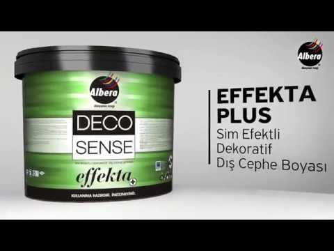 Albera Decosense Effekta Plus - Sim Efektli Dekoratif Dış Cephe Boyası