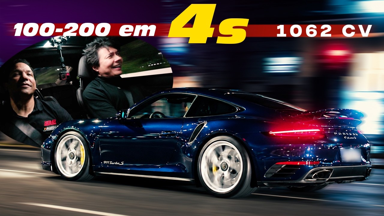 Acelerei: Este 911 Turbo S é mais rápido que um Bugatti Veyron