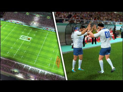 CREATING THE SIX NATIONS in Rugby 20 (Rugby 20 "Six Nations" Wales Vs Italy Gameplay)