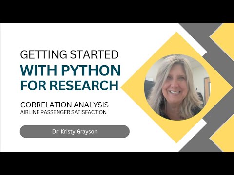 Python For Research Correlation Analysis