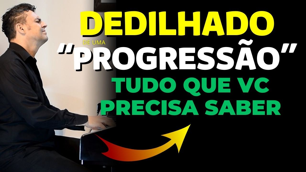 DEDILHADOS de uma PROGRESSÃO no TECLADO | O que você precisa saber (AULA de TECLADO)
