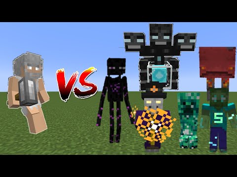 Perun The God(Salmon's Genesis) Vs Hyper Remaster - Minecraft Mob Battle