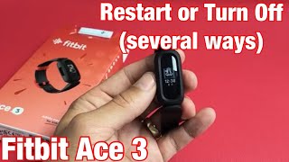 Fitbit Ace 3: How to Restart or Power Off (several ways)