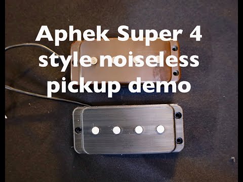 Aphek Super 4 pickups for Ibanez Musician and Roadster basses 2024 - Brown image 7