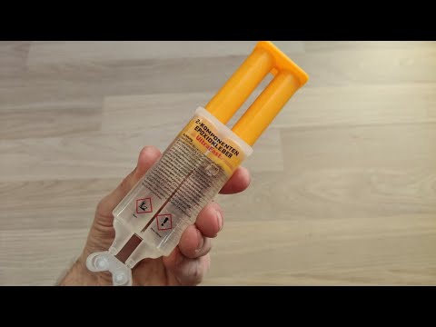 2 Komponenten Epoxidharz Kleber richtig anwenden (2K Epoxy) - so geht's