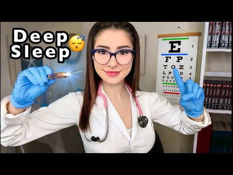 ASMR The Most DETAILED Cranial Nerve Exam Roleplay 👩‍⚕️ Doctor Exam, Ear, Eye & Hearing Test