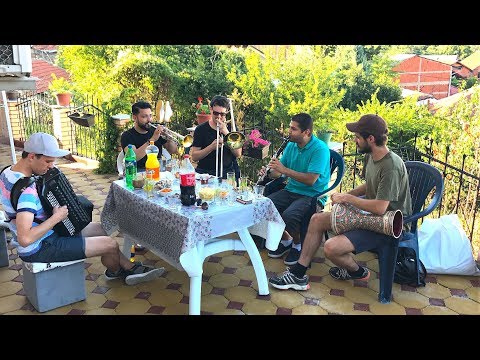 Balkan Beats - SEBASS - Jam Session in Macedonia with Cambo Agusev [Live] - Balkan Music