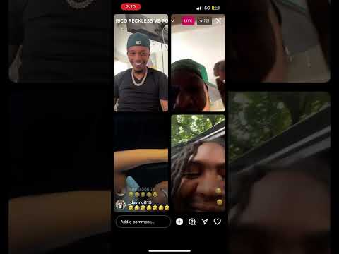 Rico Recklezz Vs Popperazzi Po "Your Not Outside Po" 😳😟