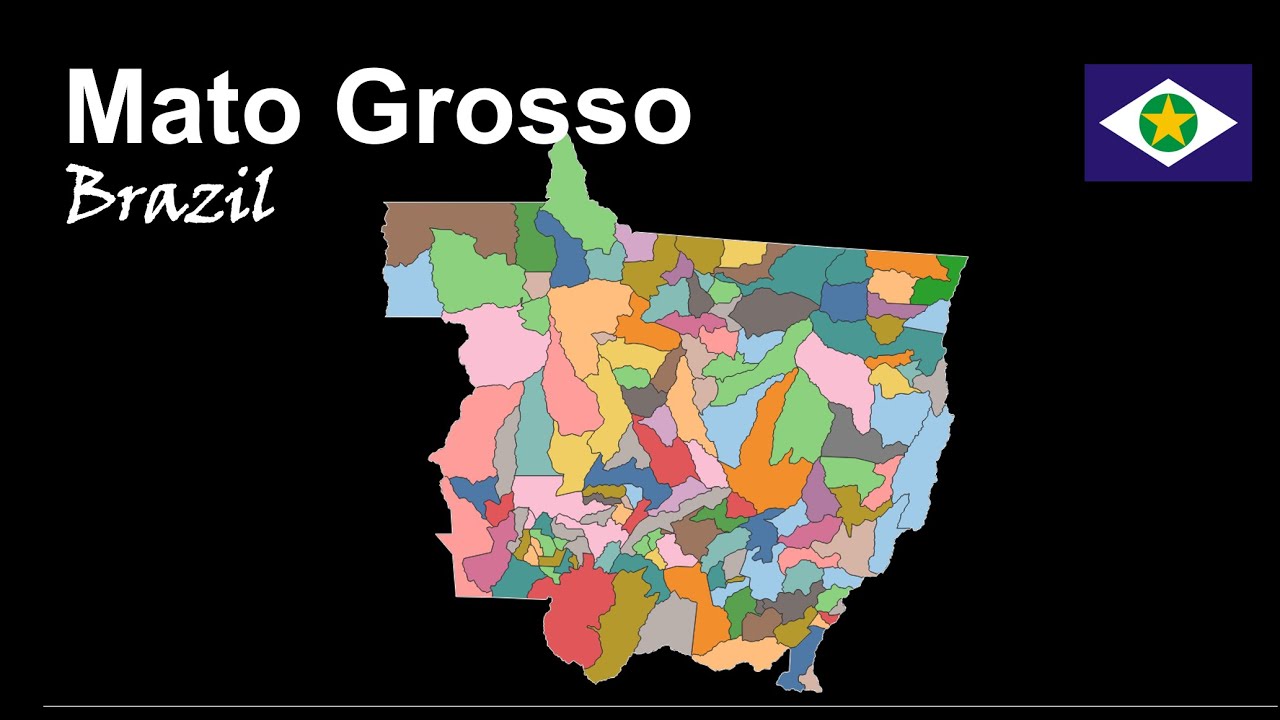 Mato Grosso, Brazil: All the 141 Municipalities - Mato Grosso: Todos os 141 Municípios