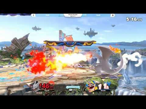 Rushdown 15 - Denti (PT) vs Basik (Incineroar, Wario) Winners - SSBU