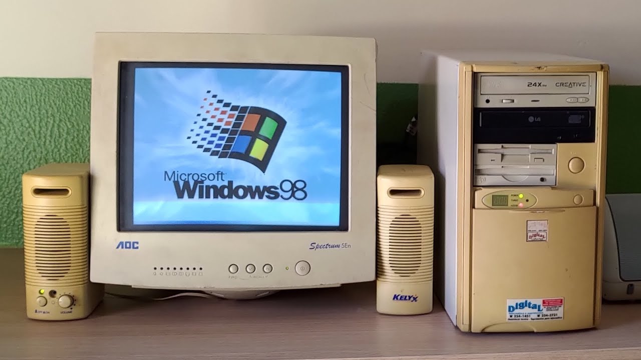 Relembrando O Querido Windows 98-Ai Meu Coração,Nostalgia Pura!