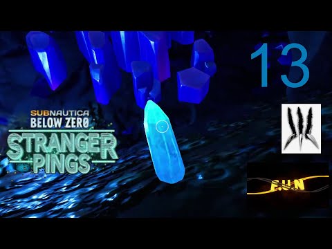 Subnautica BZ Stranger Pings 13 Crystal Cave, Kyanite and Shadow Leviathan