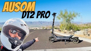 Let's RIDE UP a MOUNTAIN! Ausom DT2 Pro Electric Scooter