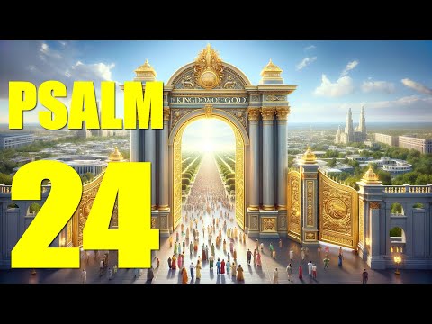 Psalm 24 Reading: Recognizing the Majesty of the Divine (With words - KJV)