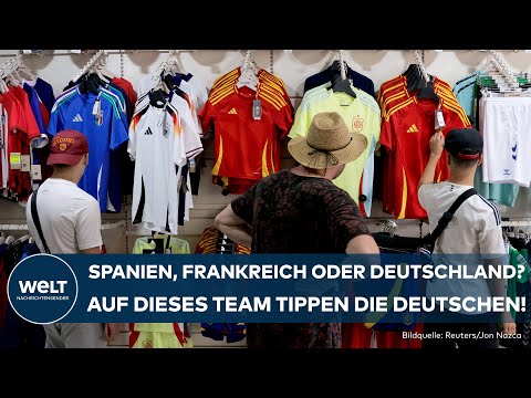 Video Thumbnail: FUSSBALL-EM: Wer holt den Titel? Meinungen unter den Deutschen geht auseinander!