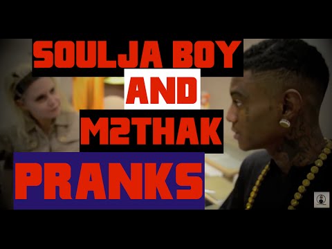 M2thaK & Soulja Boy Pranks At The Mall.