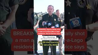 BREAKING: Agents fatally shot a man at Trump's Mar-a-Lago residence, Secret Service says