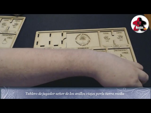 Vídeo relacionado con Alfombrilla de Goma Compatible con El Señor de los Anillos: Viajes a la Tierra Media - Tablero del Jugador 10" x17" / 25,5 cm x 43 cm