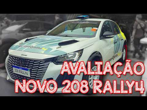 AVALIAÇÃO NOVO PEUGEOT 208 RALLY 4 1.2 TURBO - VC NÃO VAI ACREDITAR COMO É ANIMAL!