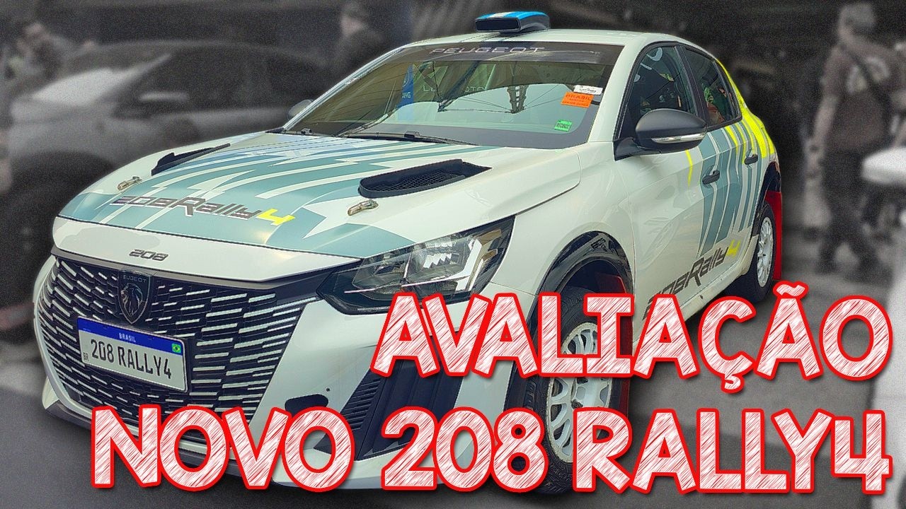 AVALIAÇÃO NOVO PEUGEOT 208 RALLY 4 1.2 TURBO - VC NÃO VAI ACREDITAR COMO É ANIMAL!