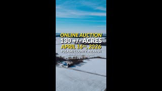 130+/- Acre Auction | Pulaski County, IN | Ends April 16, 2026