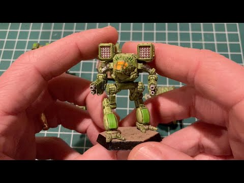 Battletech - Jade Falcon clan mechs