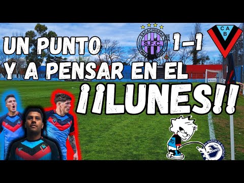 Resumen Brown de Adrogue ⚽ Sacachispas 1 - 1 Brown de Adrogue 🔵⚫🔴