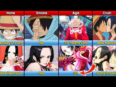 Comparison: LUFFY vs BOA HANCOCK | One Piece