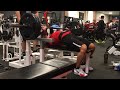 増量期ラストのベンチプレス120キロを何回上がるかやってみた!