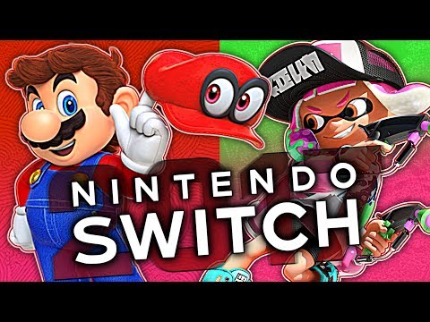 Wir besuchen NINTENDO! SWITCH SPIELE 2017 im Test: Super Mario Odyssey, Splatoon 2