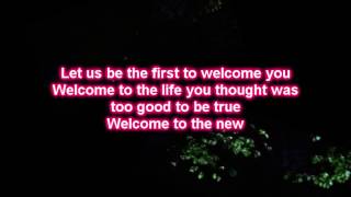 MercyMe  - Welcome to the New (Lyrics)