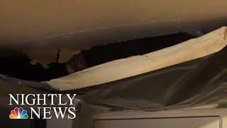 Deplorable Living Conditions Found Inside Private Military Housing | NBC Nightly News