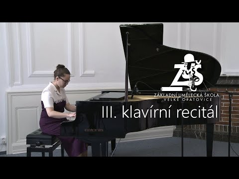 III. klavírní recitál ZUŠ Velké Opatovice