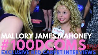 Mallory James Mahoney interviewed at the VIP Screening for Adventures in Babysitting #100DCOMs