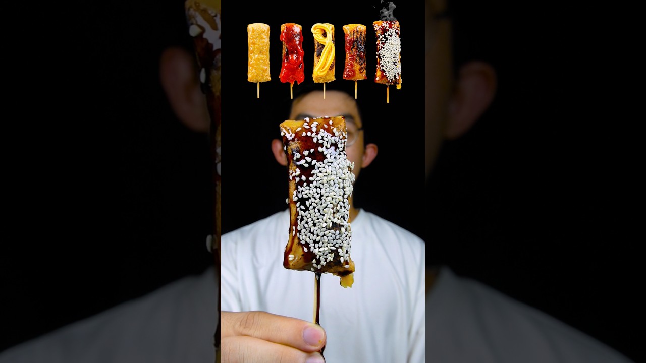 MAKAN SATE JEPANG DENGAN BERBAGAI SAUS 🍢🔥