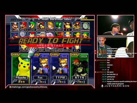 Geeksboro Melee Weekly 20 - Bl@ckChris + Vulfaerix vs Tylenol P-M + Choi