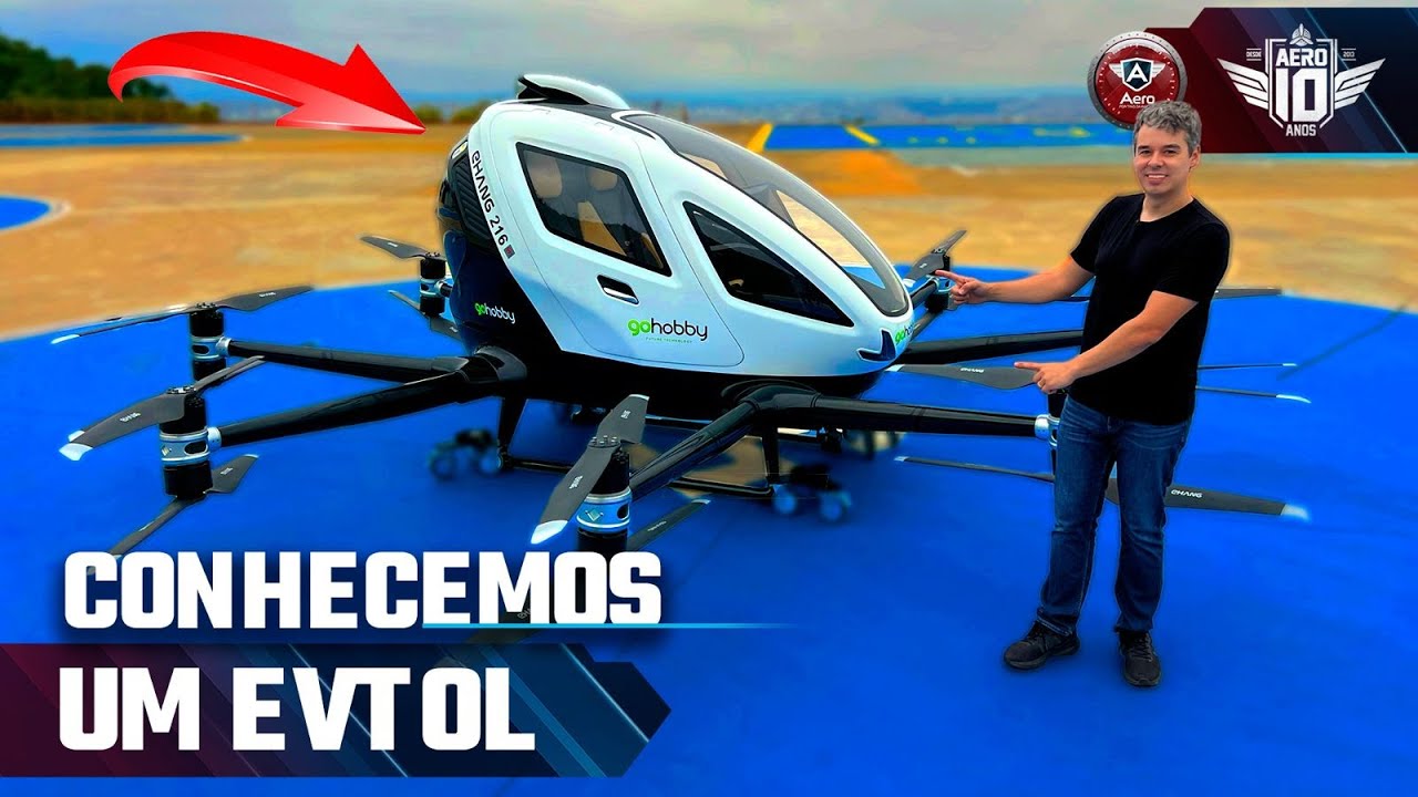 EVTOL - Será esse o FUTURO DA AVIAÇÃO? isso é um CARRO VOADOR?