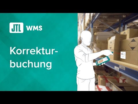JTL-WMS Korrekturbuchungen