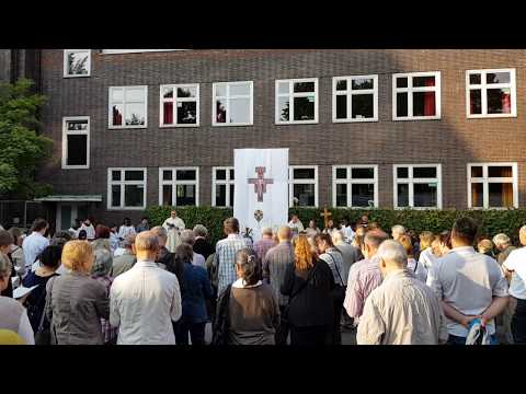Fronleichnamsprozession in Barmbek 20.06.2019