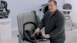 How to Install the Graco® SnugRide® SnugFit™ 35 Infant Car Seat Using Vehicle Seat Belt