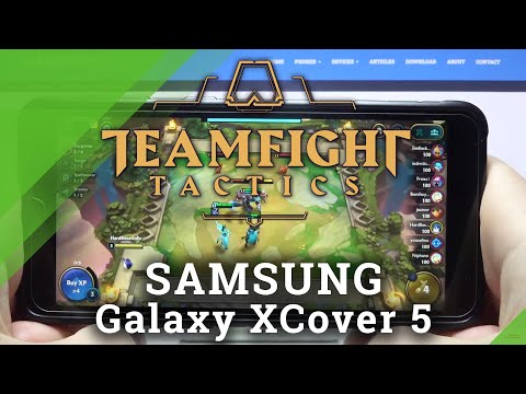 Test Game TFT Mobile  on SAMSUNG Galaxy XCover 5 | Exynos 850 | 4GB RAM | Gameplay - FPS Check