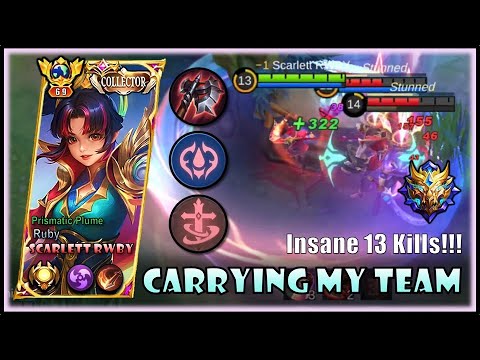 RUBY VS EVERYONE!!! - Top Global Ruby Gameplay - Mobile Legends