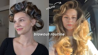 the PERFECT blowout routine + how i preserve my blowout overnight