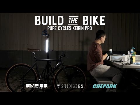 Fixed Gear Bike Build - Pure Cycles Keirin Pro｜STINGERS